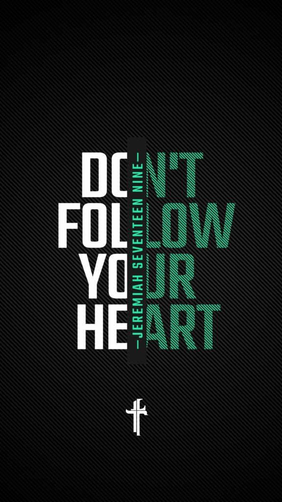 Jeremiah 17:9 Bible verse wallpaper