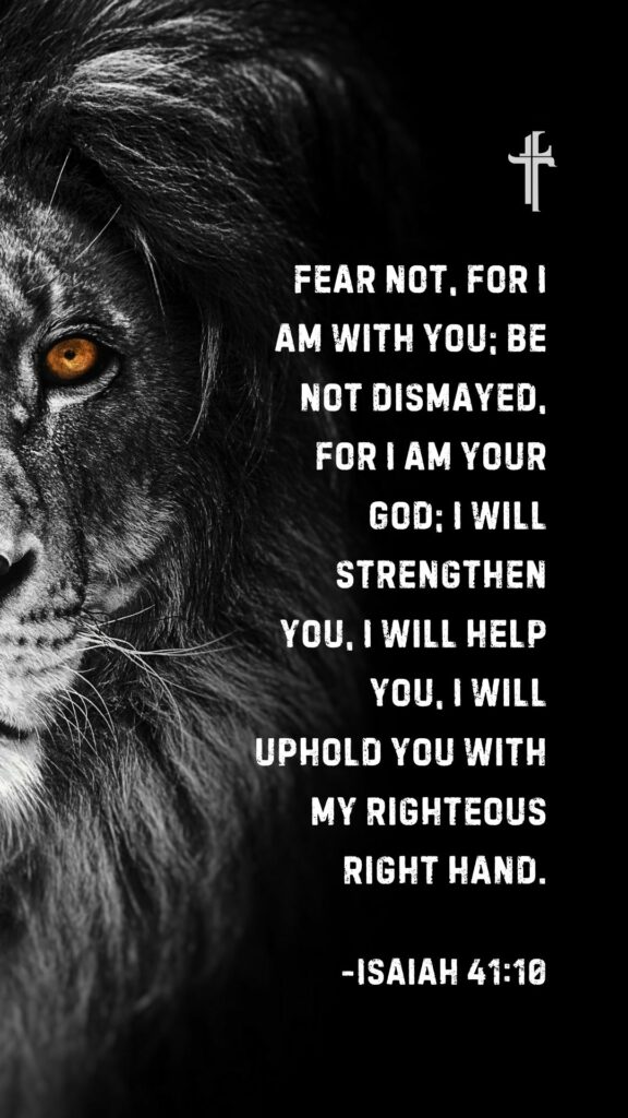 Isaiah 41:10 Bible verse wallpaper