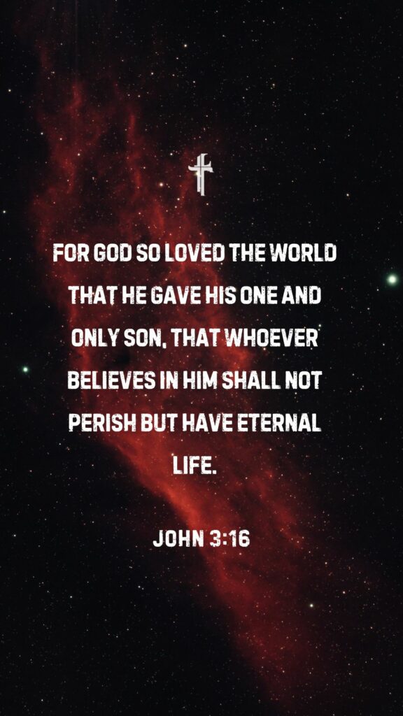 John 3:16 Bible verse wallpaper