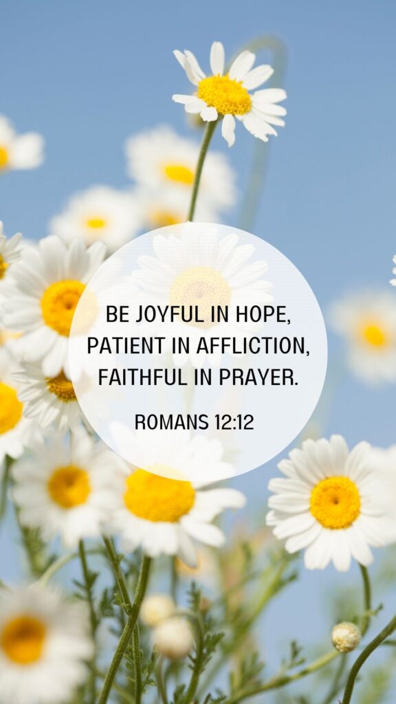 Be Joyful Bible verse wallpaper