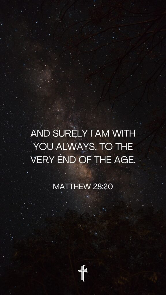 End of the Age Bible verse wallpaper